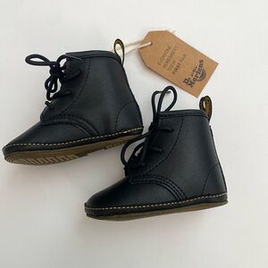 Dr. Martens Black Baby Walker Boots
